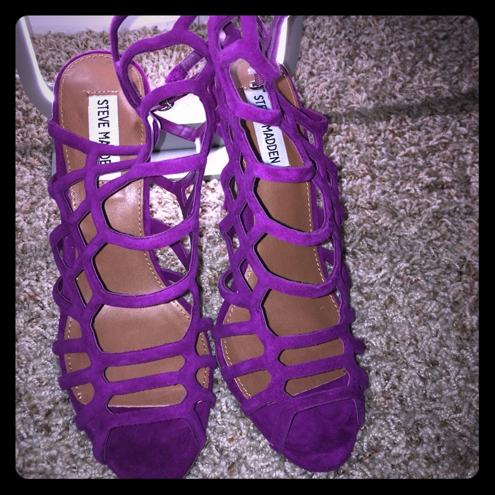 Sexy cage high heel sandals